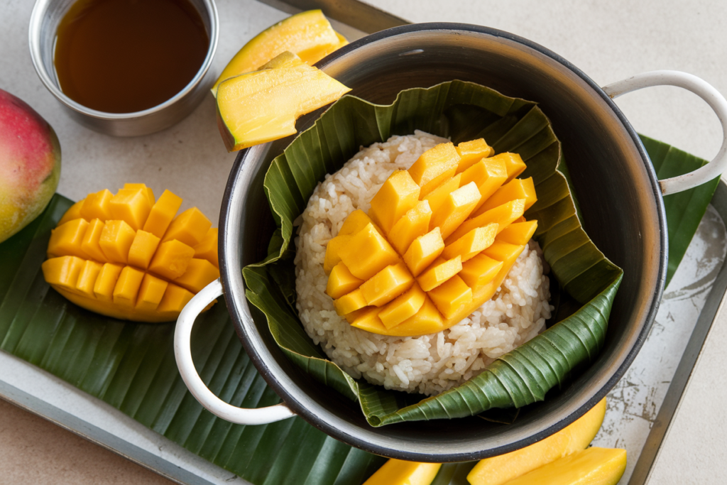 mango sticky rice recipe