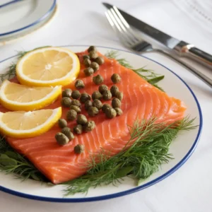 Is smoked salmon cooked or raw?